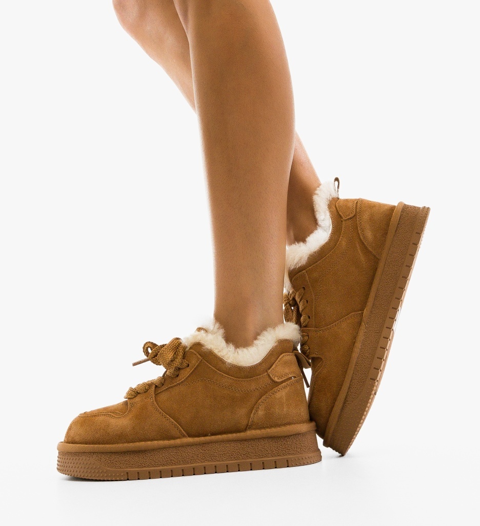 Sneakers Caberme Camel - Confort și Stil Urban