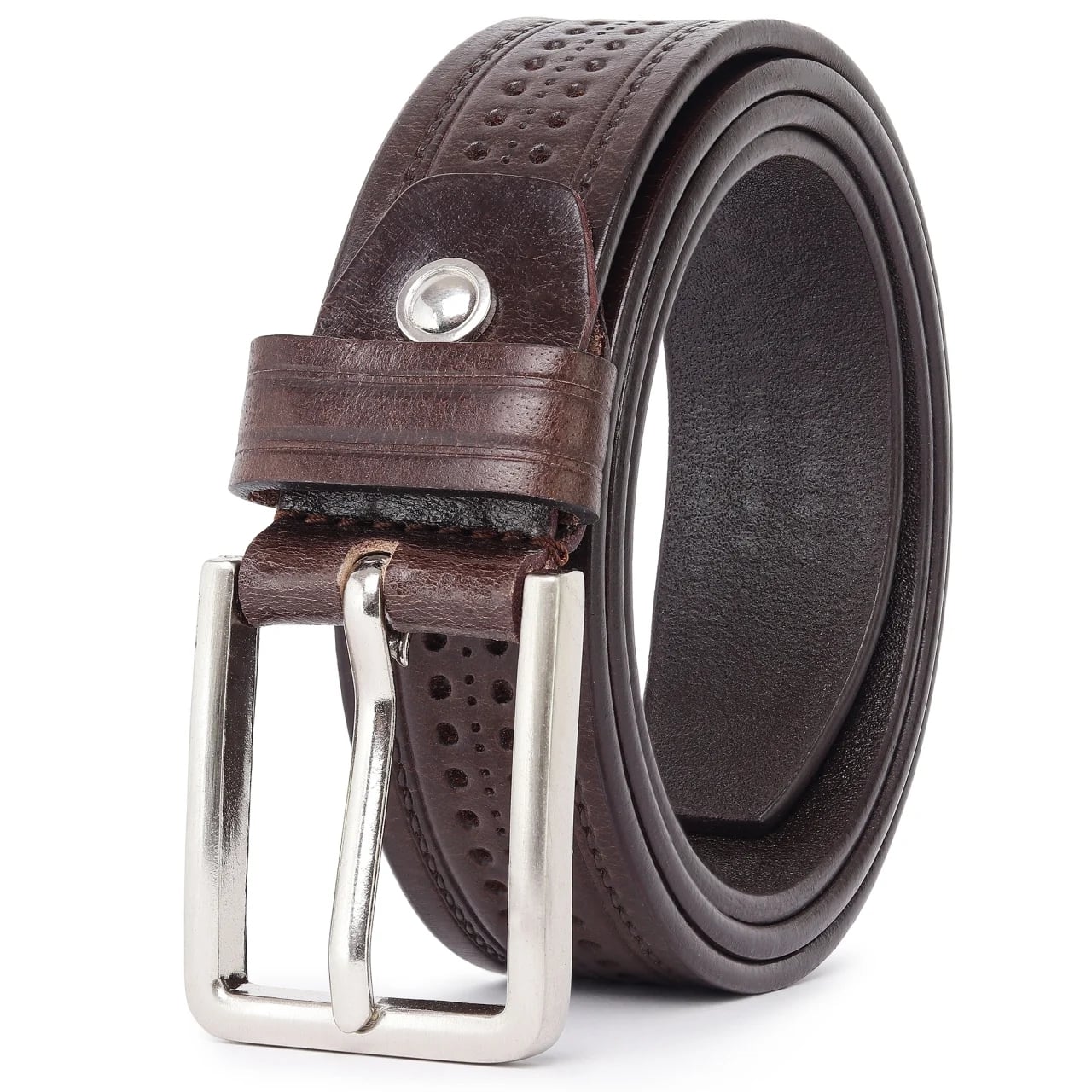 Set Barbati Portofel & Curea Piele Ronno - imagine 3