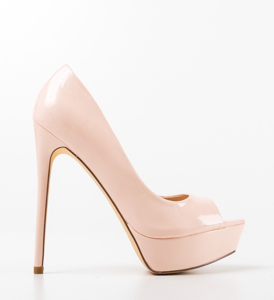 Pantofi Ferguson Nude - Eleganță și Stil - imagine 4