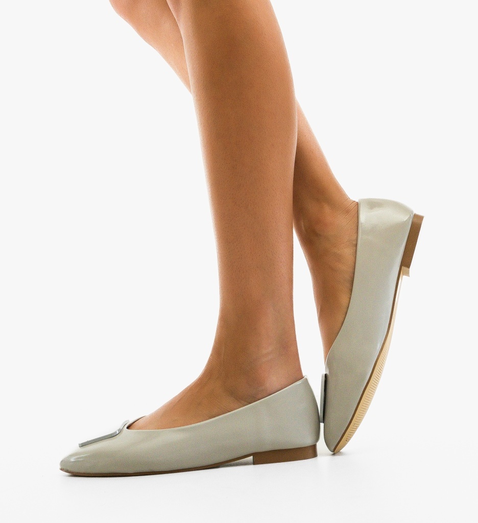 Balerini Dama Katry Gri - Confort și Stil - imagine 2