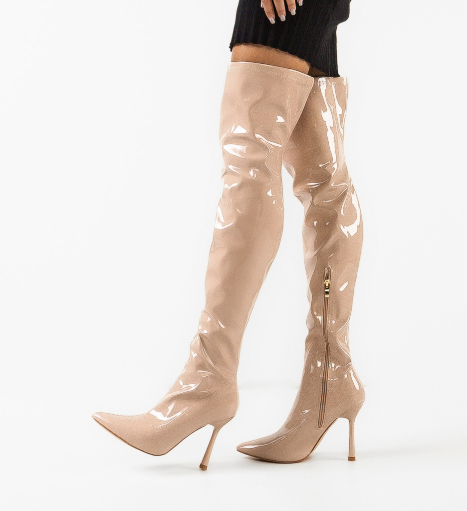 Cizme Dama Estes Bej | Stil Urban Versatil