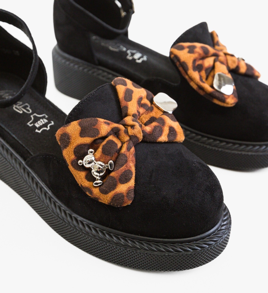 Pantofi Casual Barron Animal Print Eleganți - imagine 3