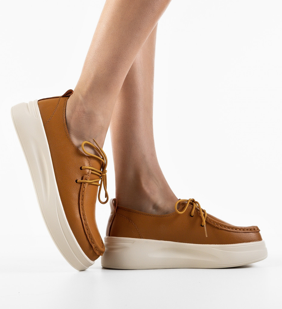 Pantofi Casual Jange Galbeni - Confort și Stil
