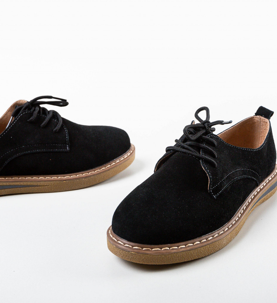 Pantofi Casual Romena Negri - Confort și Stil - imagine 5