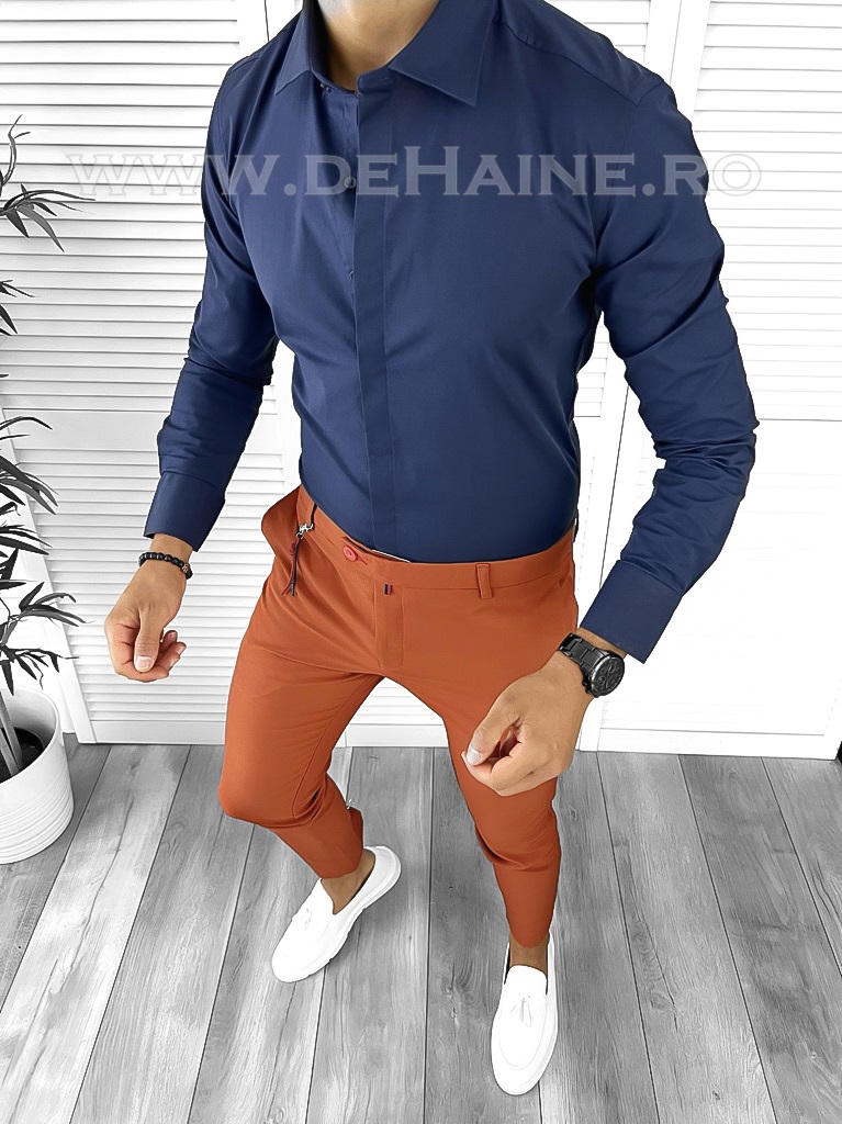 Tinuta Smart Casual Barbati 2 Piese Slim Fit