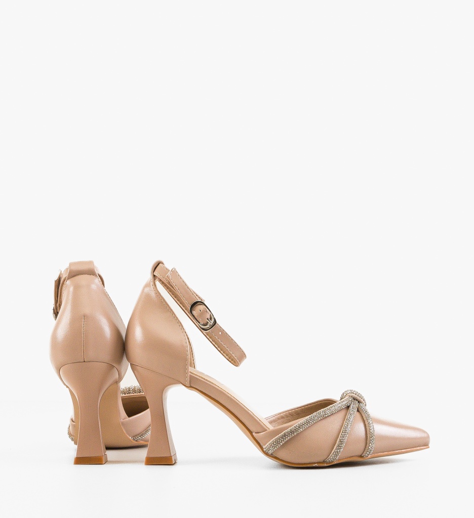 Pantofi cu Toc Stanle Roz | Eleganță Asigurată - imagine 2