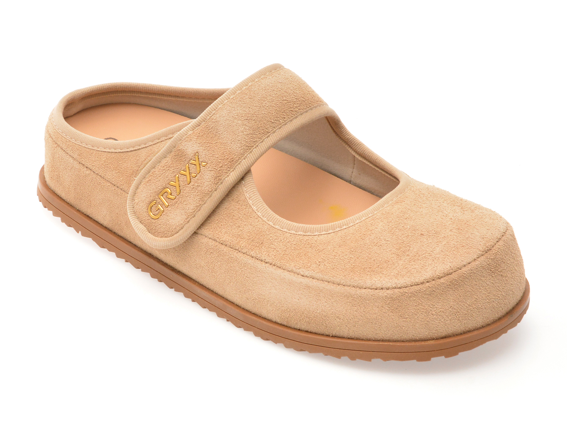 Papuci GRYXX Piele Întoarsă | Confort Superior