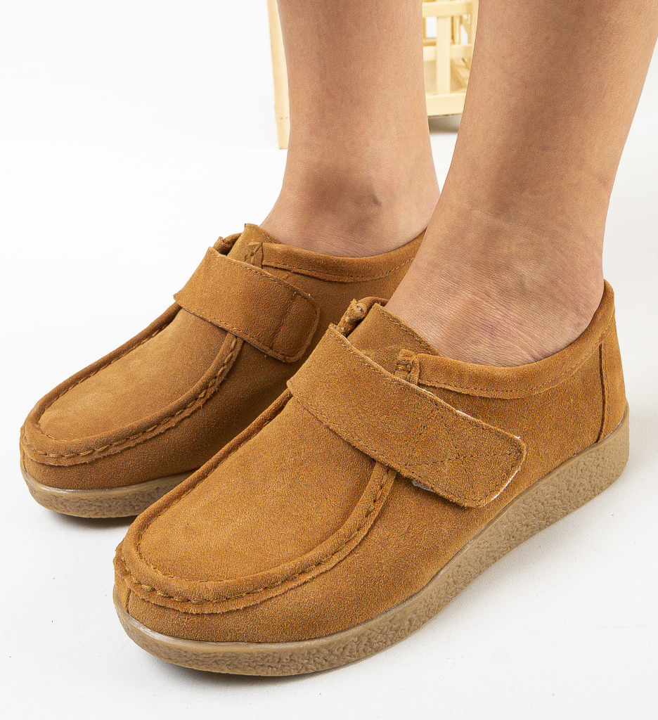 Pantofi Casual Camel | Confort și Stil Zilnic - imagine 4