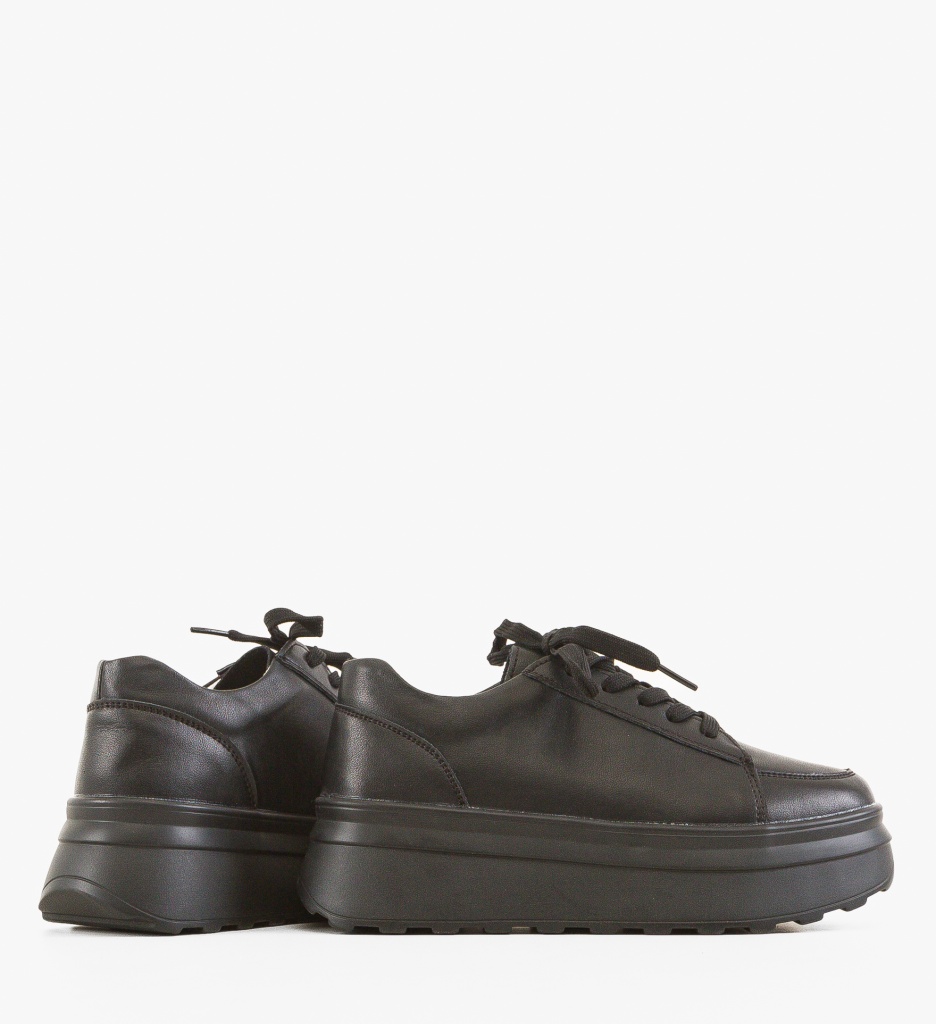 Sneakers Dama Wenom Negri - Confort și Stil - imagine 5