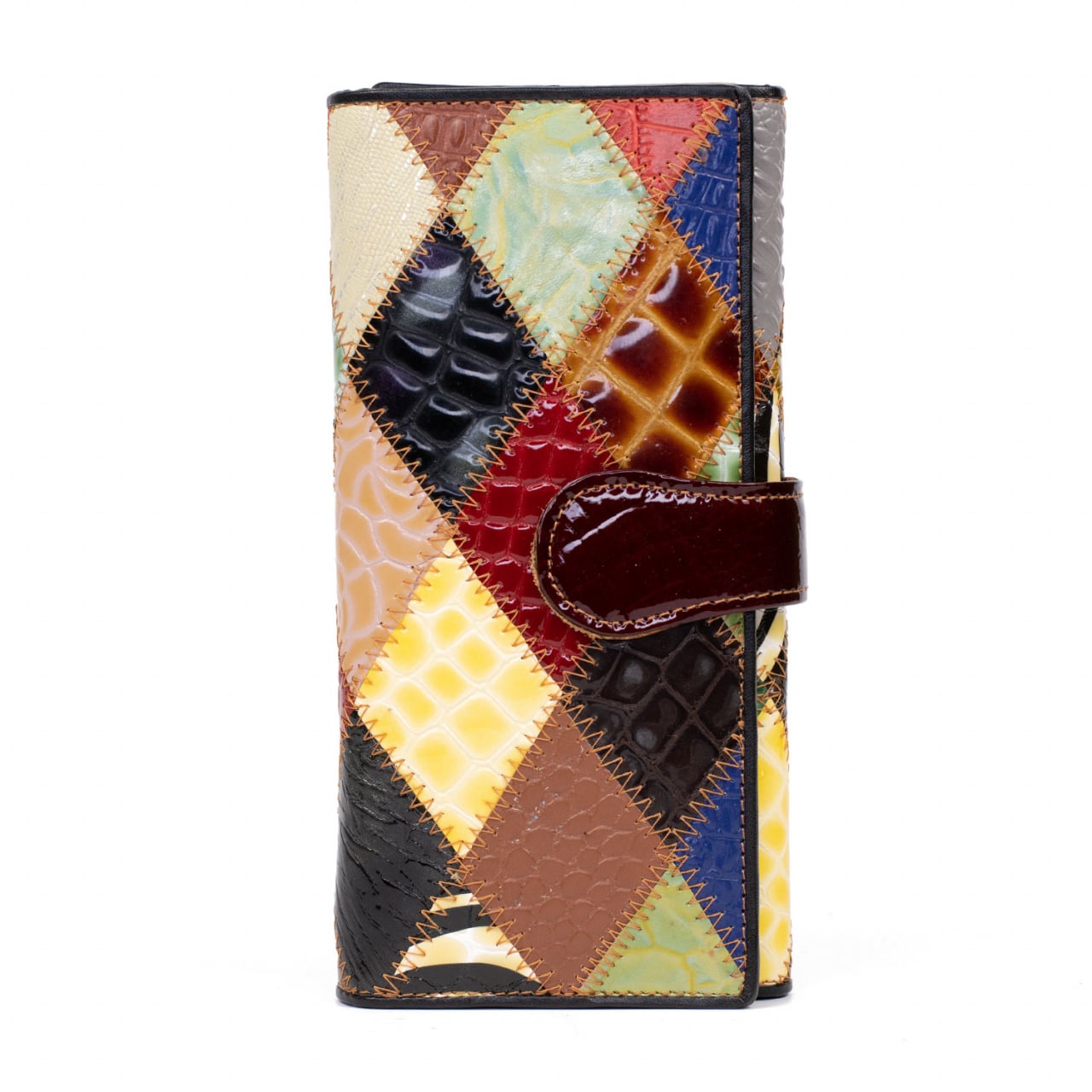 Portofel Delis Casilda PT1155 - Piele Naturală Multicolor