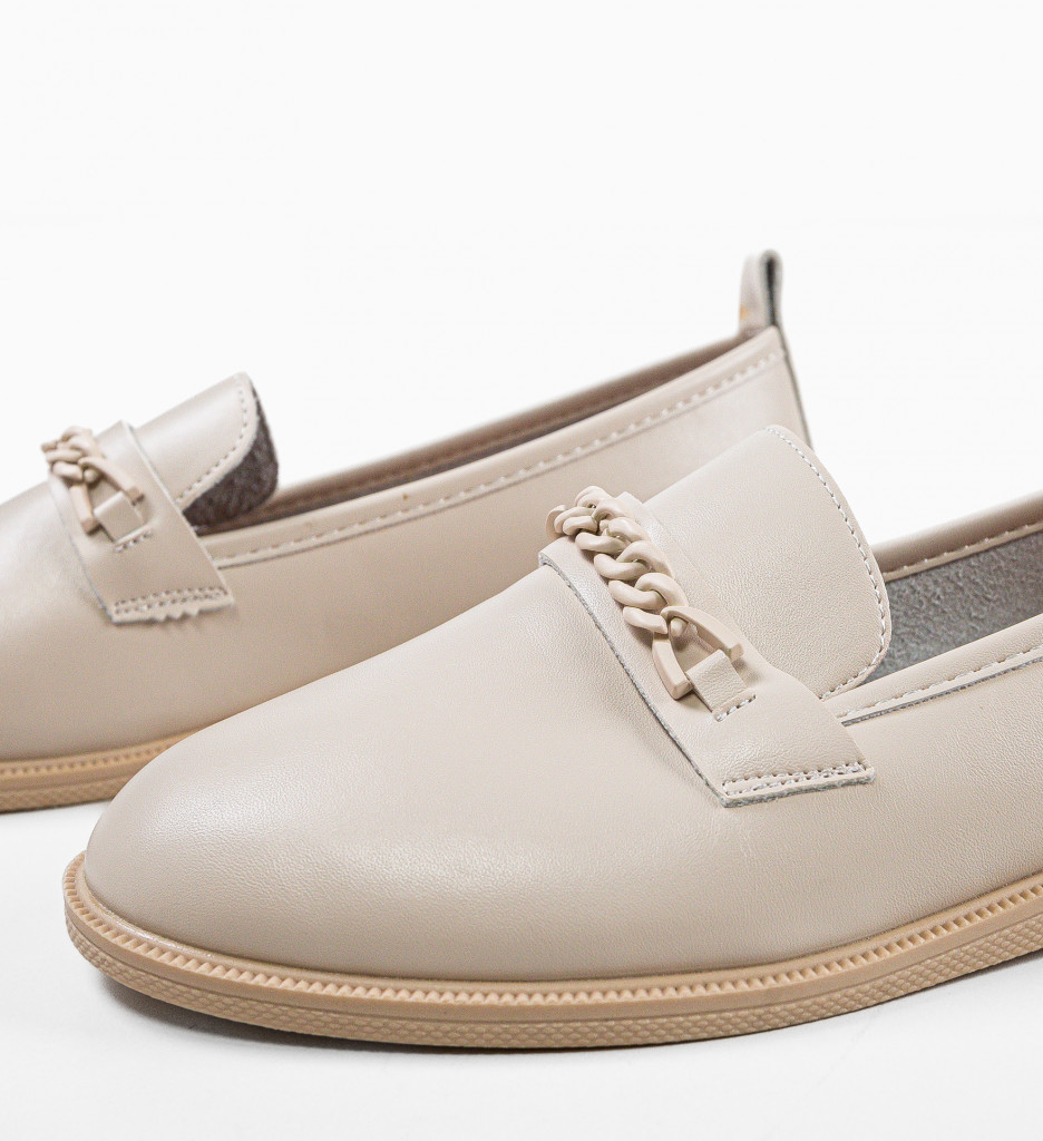 Pantofi Casual Kalanz Bej - Confort și Stil - imagine 5