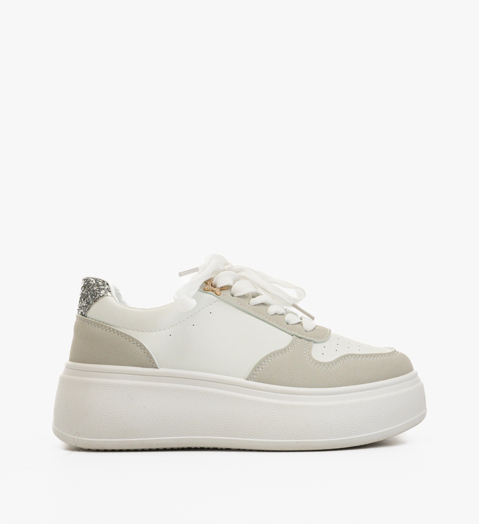 Sneakers Halima Albi Dama - Confort și Stil - imagine 6