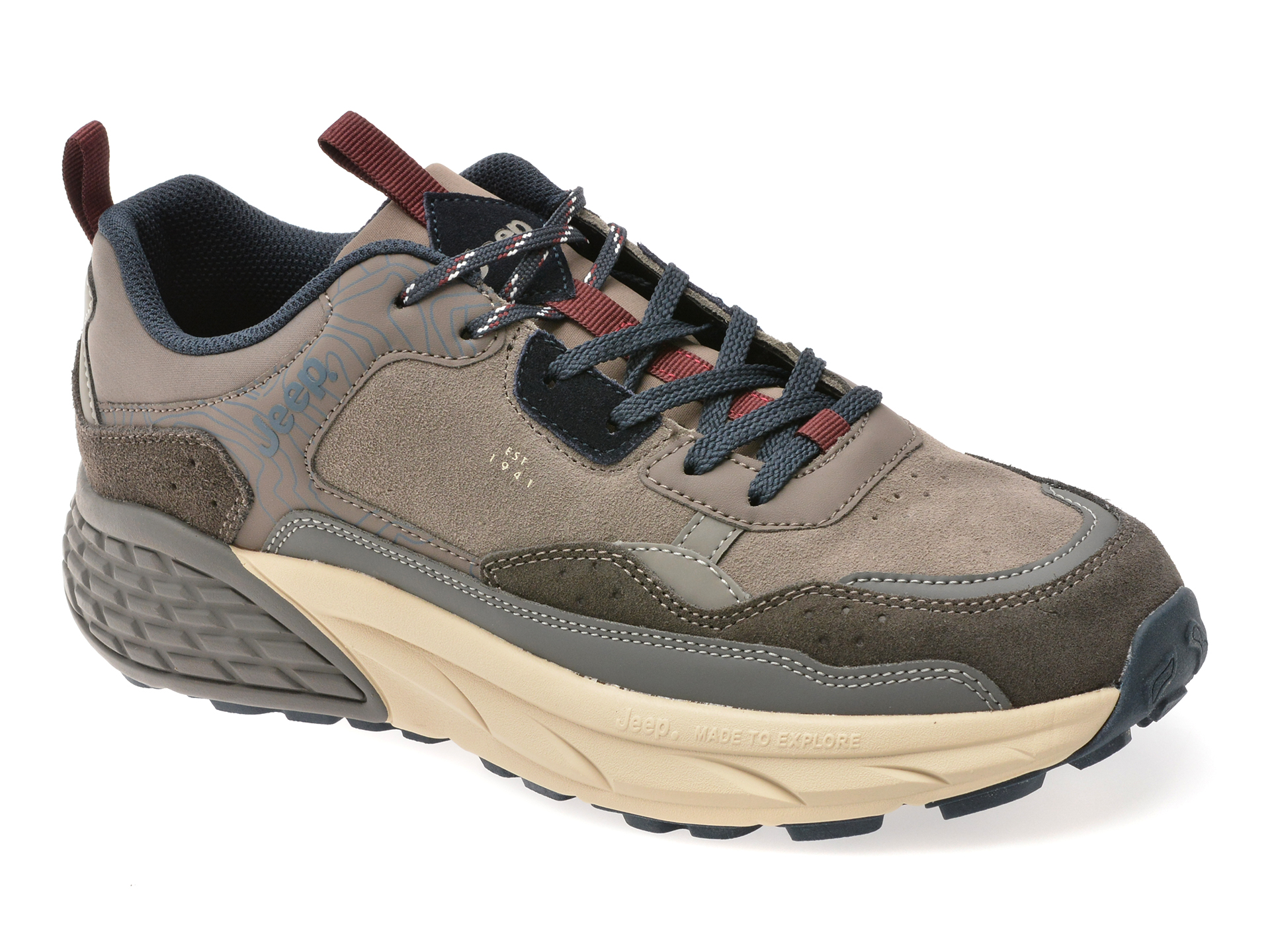 Pantofi Jeep Piele Naturală - Confort & Stil