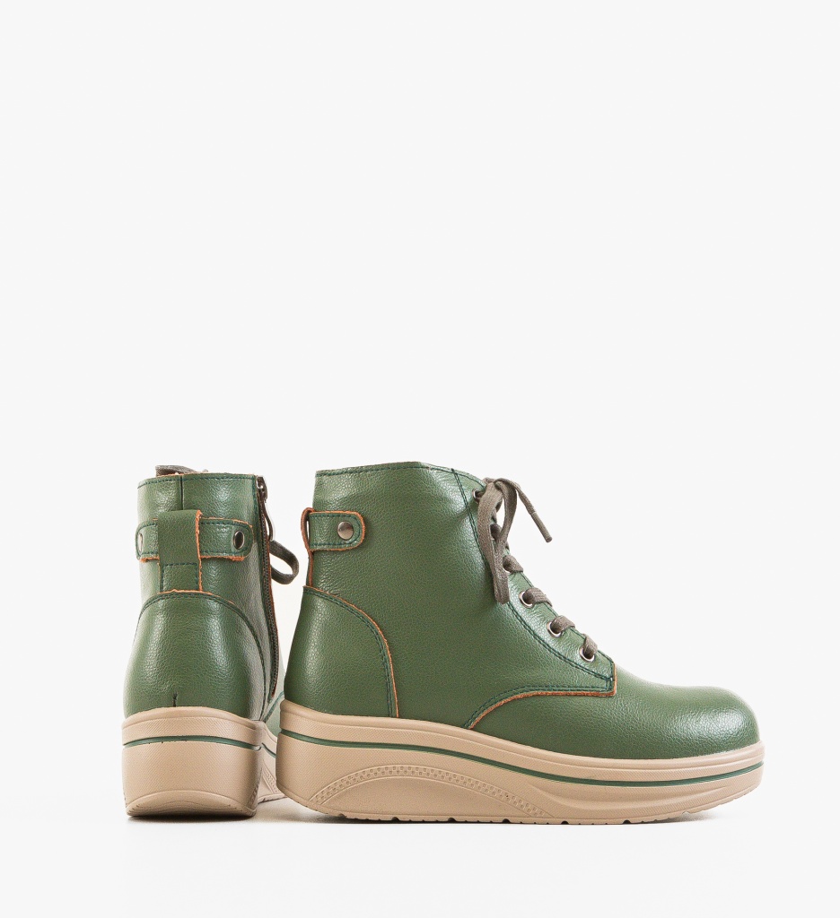 Pantofi Casual Lakiob Verzi - Confort și Stil - imagine 4