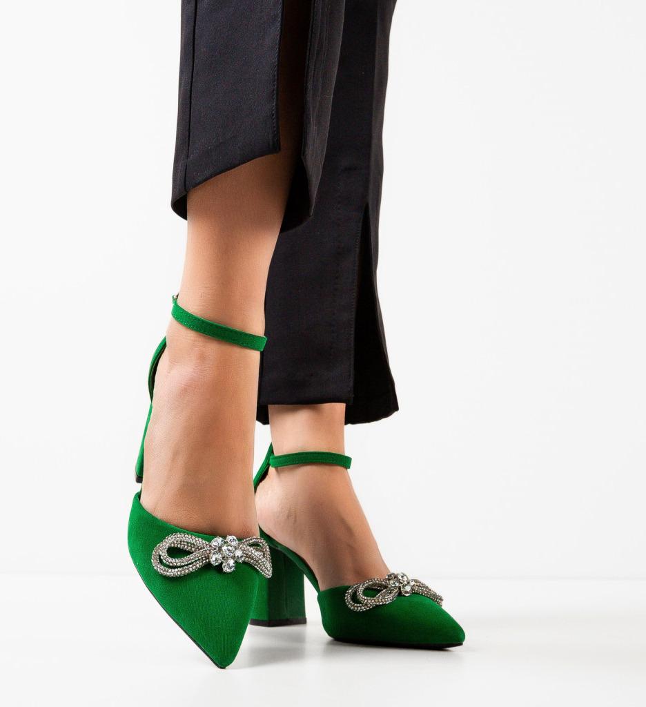 Pantofi Brock Verzi | Eleganță Asigurată - imagine 3