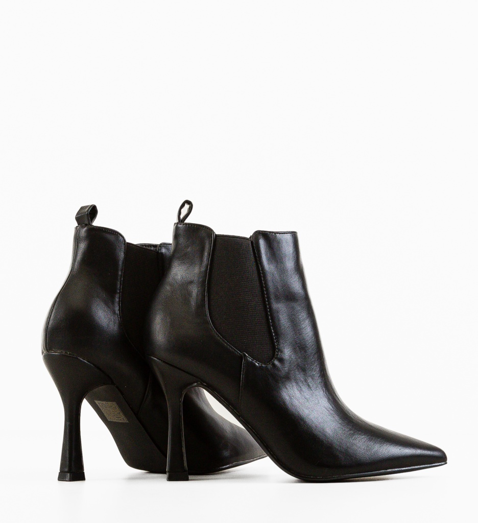 Botine Dama Meny Negre 2 - Eleganță și Confort - imagine 5