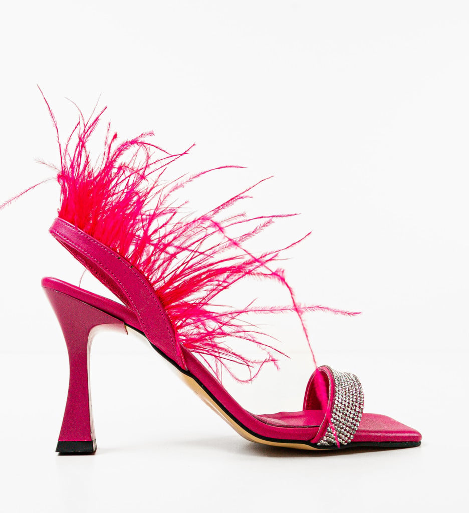 Sandale Salcia Fuchsia - Eleganță și Stil - imagine 5