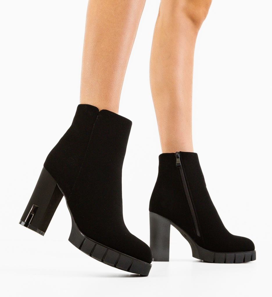 Botine Dama Negre | Eleganță și Confort Zilnic