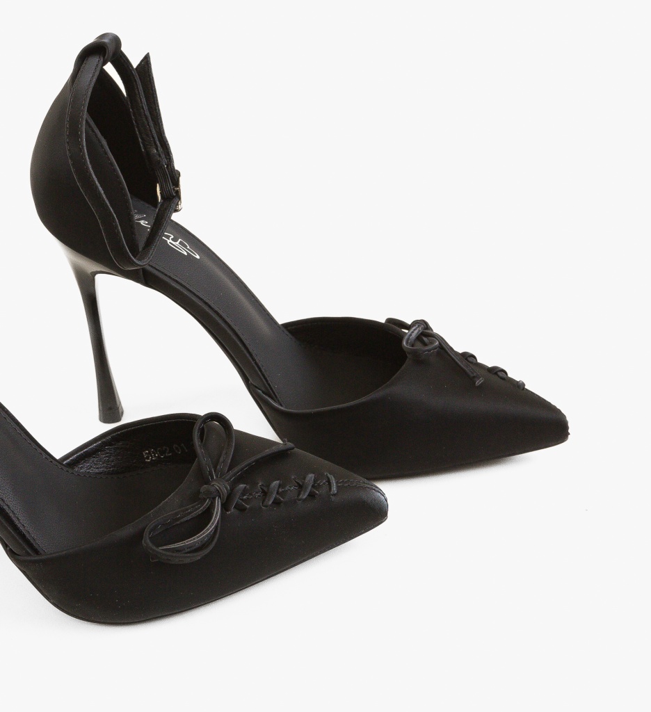 Pantofi Stiletto Olaly Negri - Eleganță Maximă - imagine 4