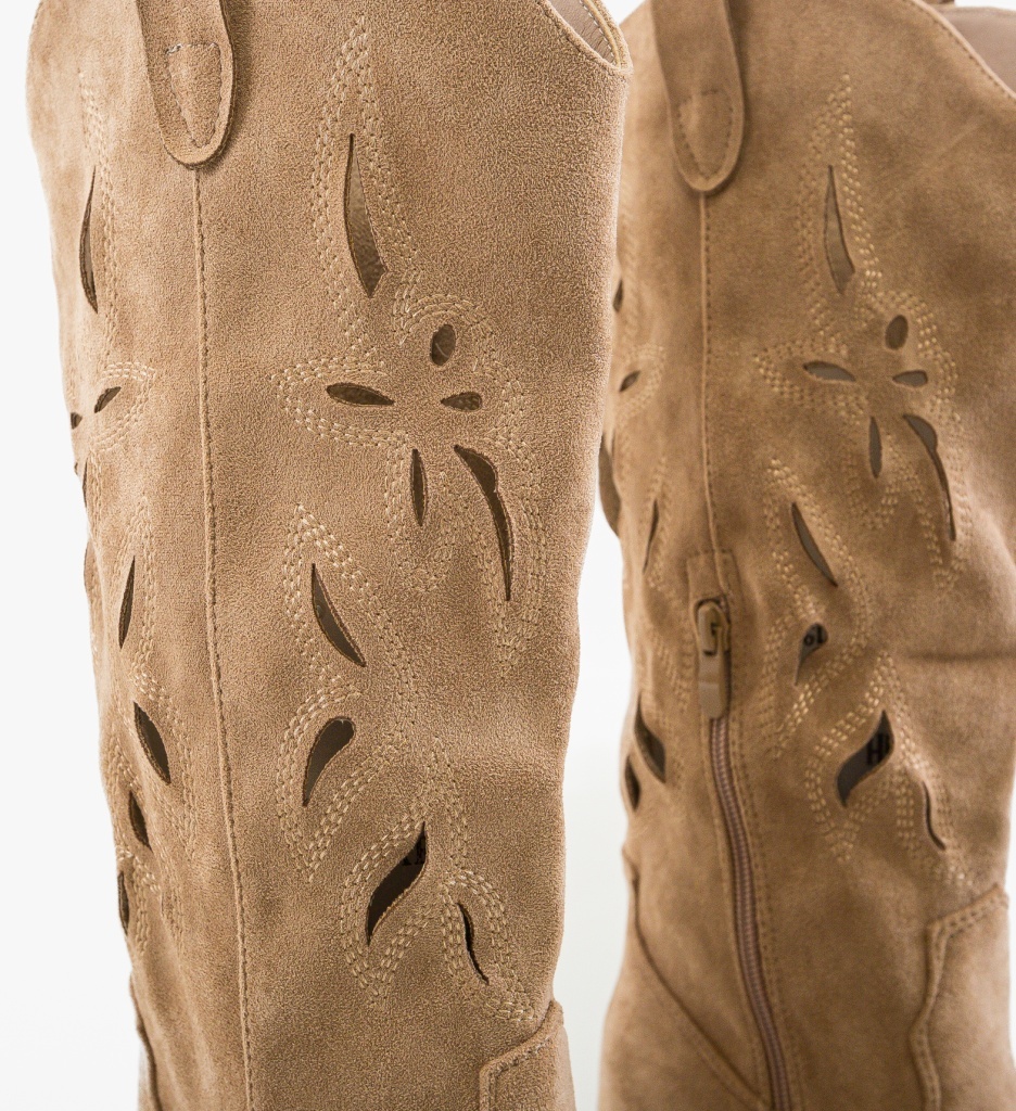 Cizme dama Minty Khaki | Stil si Confort - imagine 4