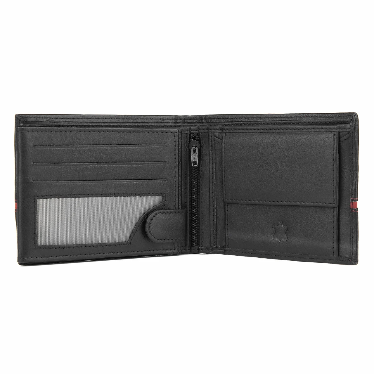 Set Cadou Barbati Piele Naturala Portofel + Curea Ronno - imagine 8