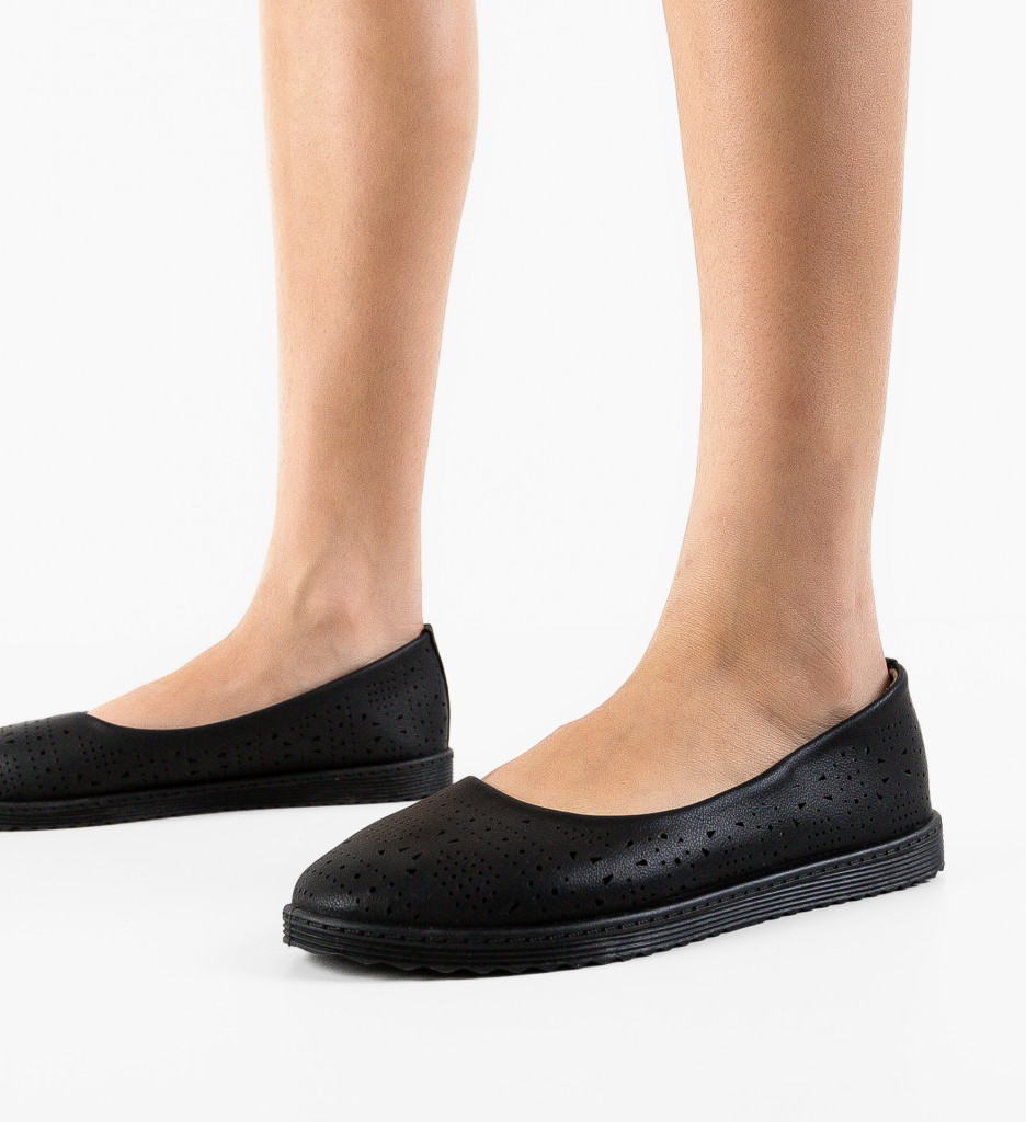 Espadrile Negre Casual Eree | Stil și Confort - imagine 4