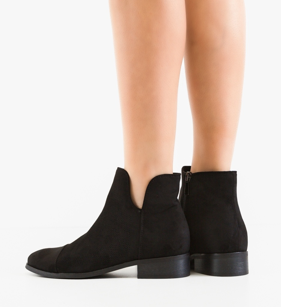 Ghete Dama Deiniel Negre | Eleganta si Confort - imagine 8