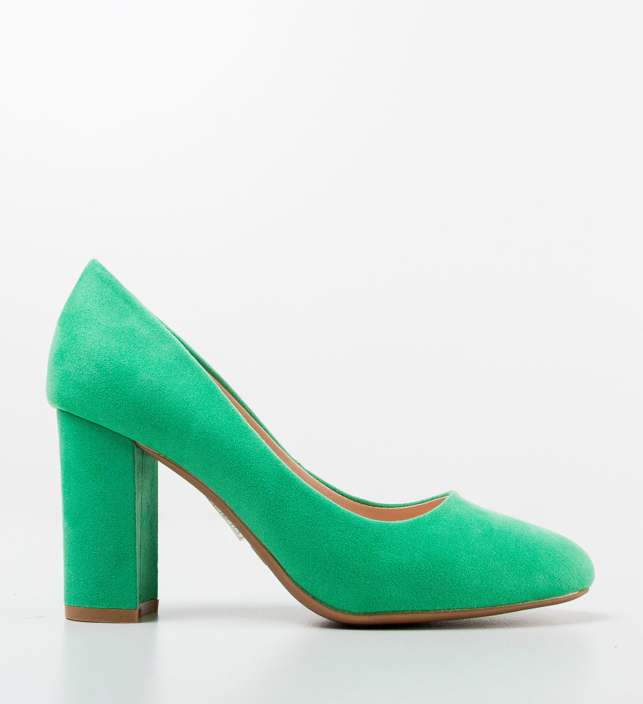 Pantofi Lesgo Verzi cu Toc - Eleganță și Stil - imagine 6