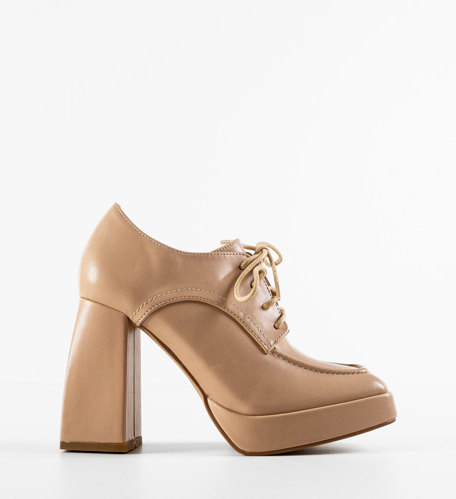 Pantofi dama Bartlet Nude - Eleganță și Stil - imagine 4