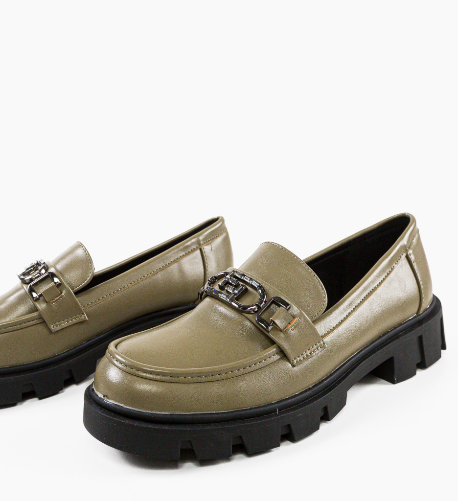 Pantofi Casual Dama Verzi Jebona | Stil și Confort - imagine 7