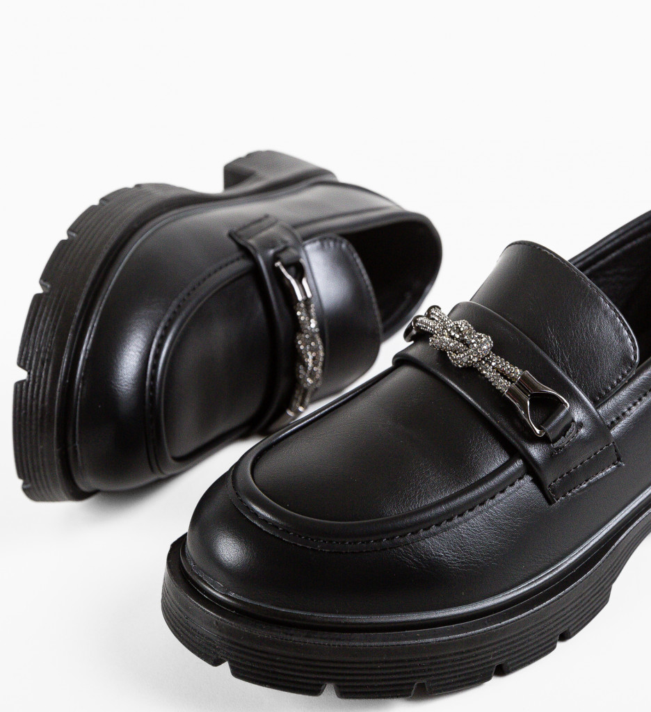 Pantofi Casual Rishi Negri - Confort și Stil Zilnic - imagine 7