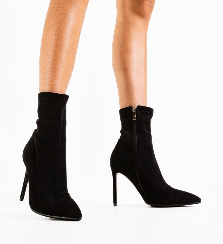 Botine Dama Negre Mas | Eleganță Asigurată - imagine 2