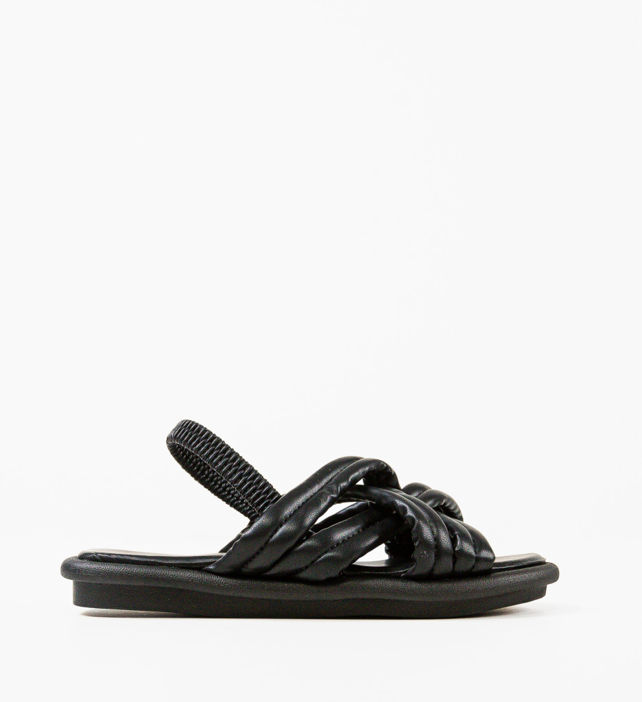 Sandale Dama Gatsby Negre | Eleganță și Stil - imagine 4