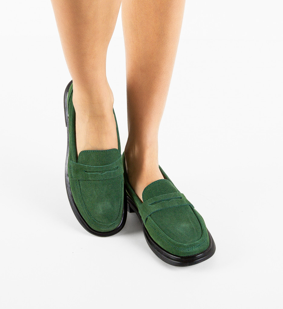 Pantofi Casual Butler Verzi - Confort și Stil - imagine 2