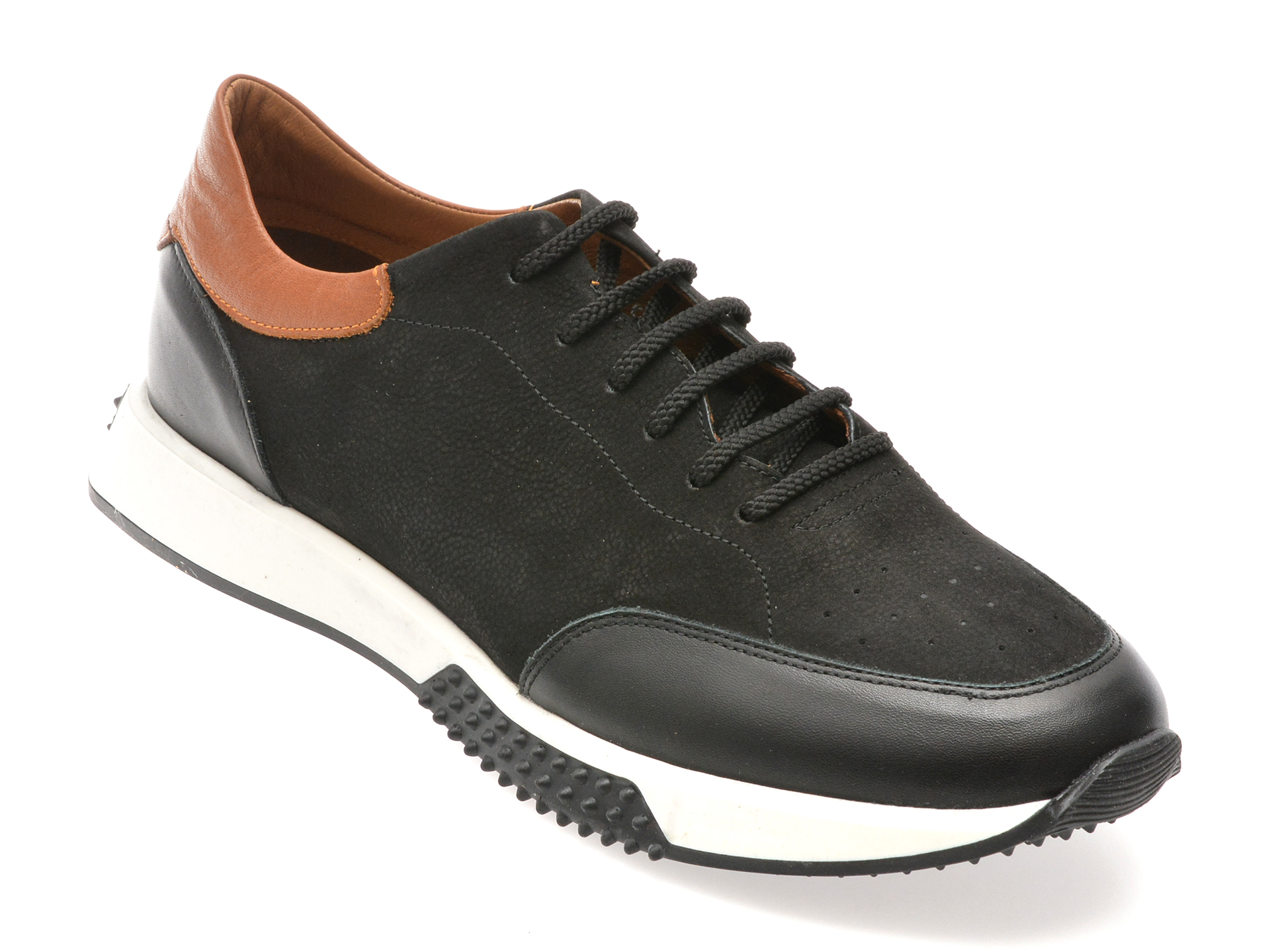 Pantofi Otter Nabuc Negri | Stil și Confort