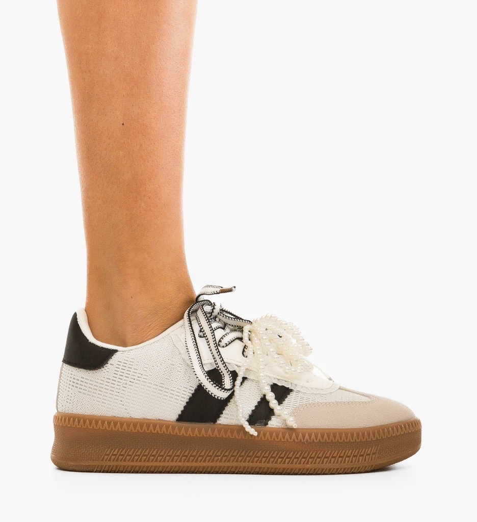 Pantofi Sport Dama Esha Albi | Confort - imagine 2
