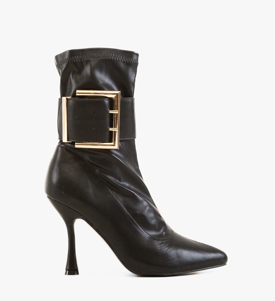 Botine Dama Uju Negre - Eleganță și Confort - imagine 3