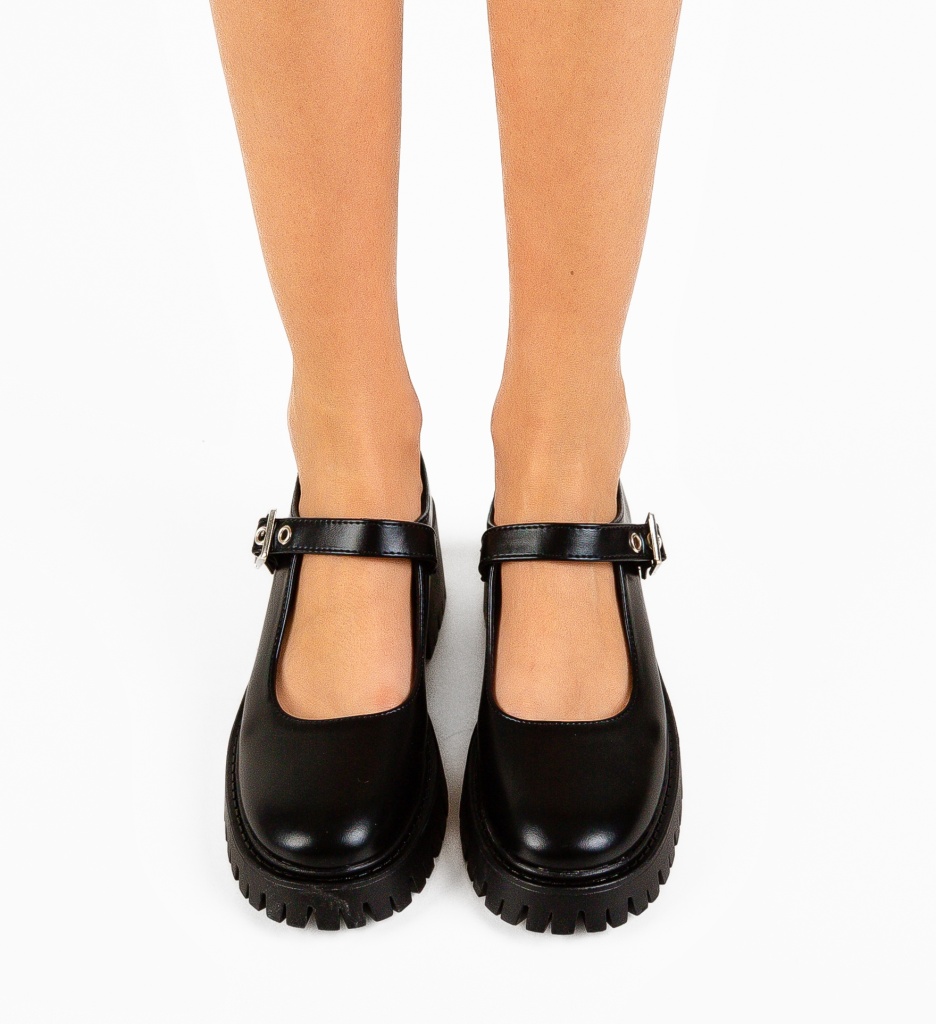 Pantofi Casual Pleun Negri - Confort și Stil Zilnic - imagine 4