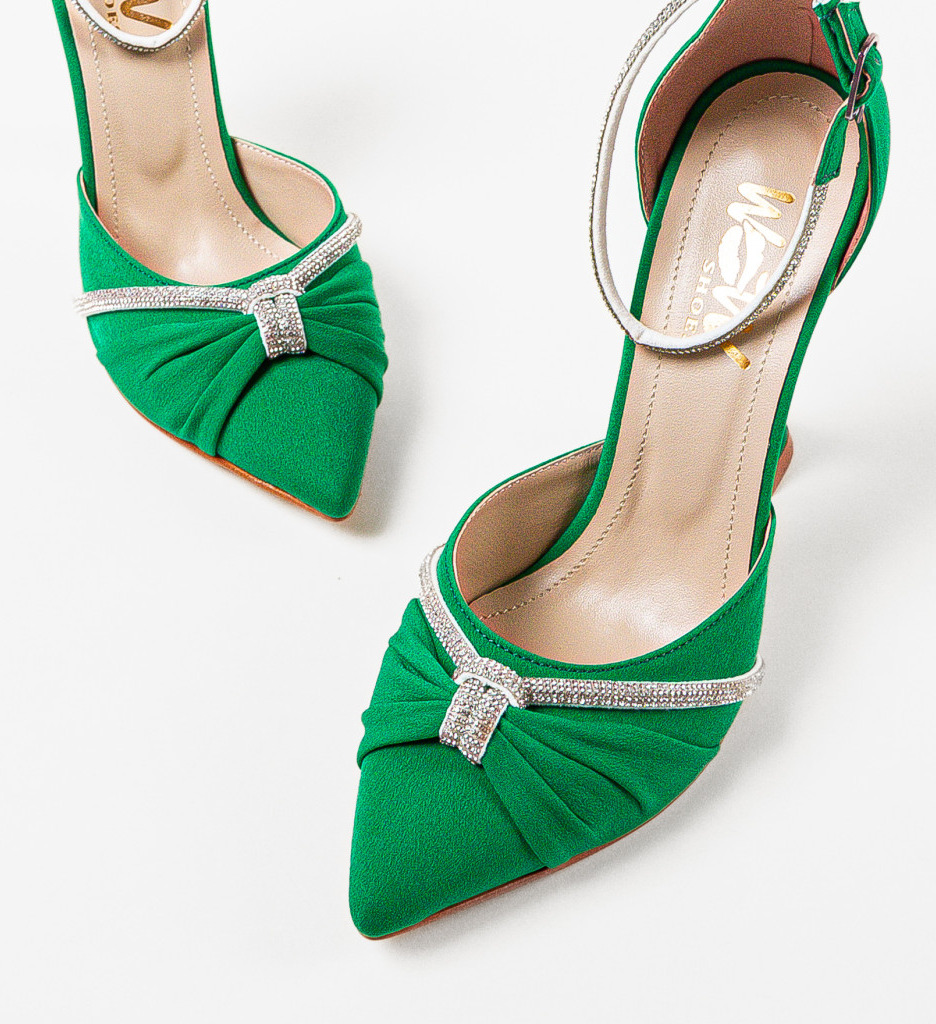 Pantofi dama Ampyl Verzi - Eleganță și Stil Premium - imagine 7