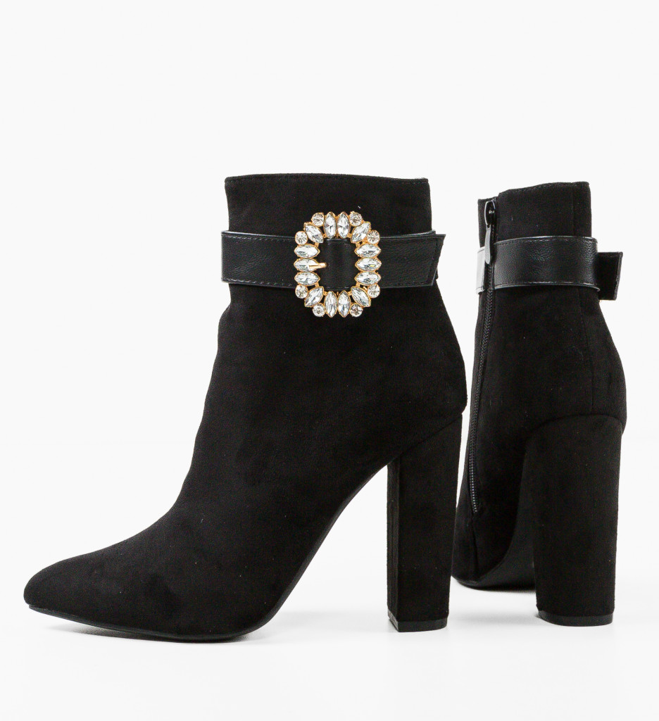 Botine Dama Hayn Negre - Stil și Confort - imagine 6
