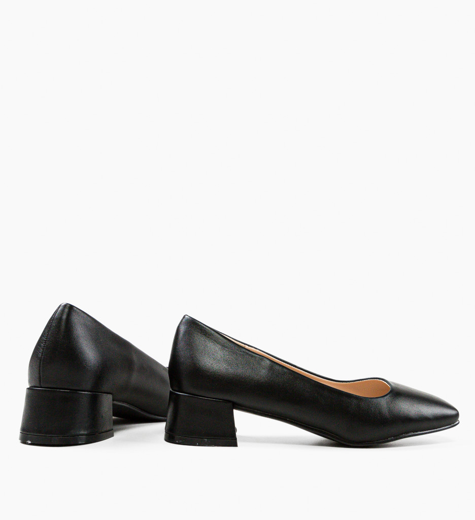 Pantofi cu Toc Parks Negri - Eleganță și Stil - imagine 7