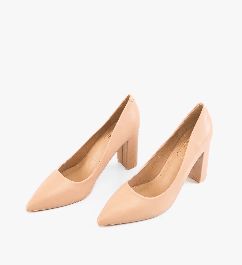 Pantofi Ferrell Nude - Eleganță și Stil - imagine 2