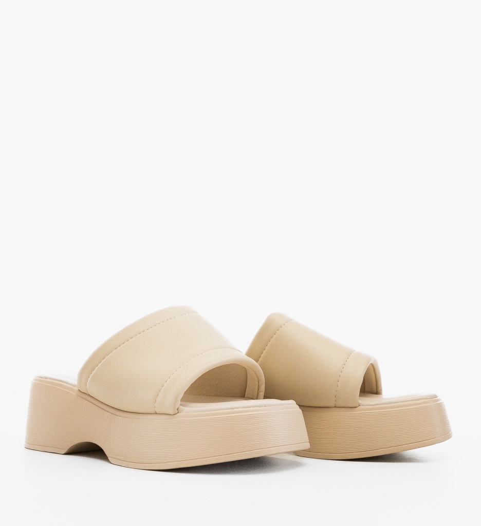 Platforme Dama Duncan Bej - Stil si Confort - imagine 2