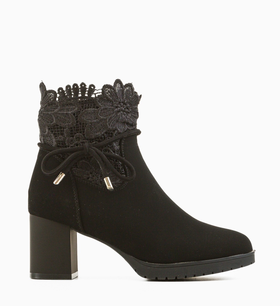 Botine Nelnel Negre | Eleganță și Confort - imagine 3