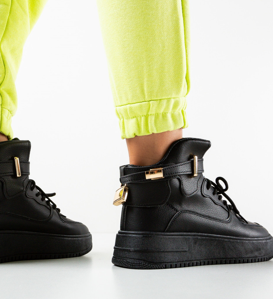 Sneakers Dama Impex Negri | Confort și Stil - imagine 4