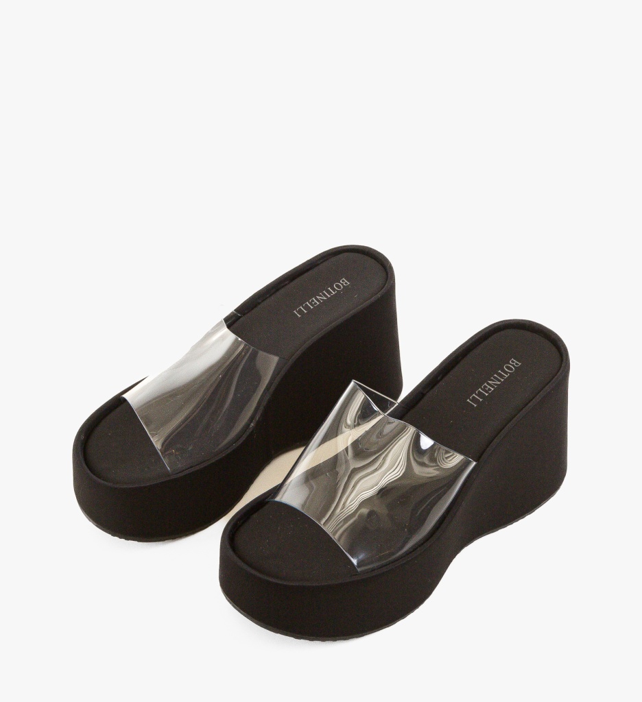 Sandale Dama Yuzic Negre Elegante - imagine 4