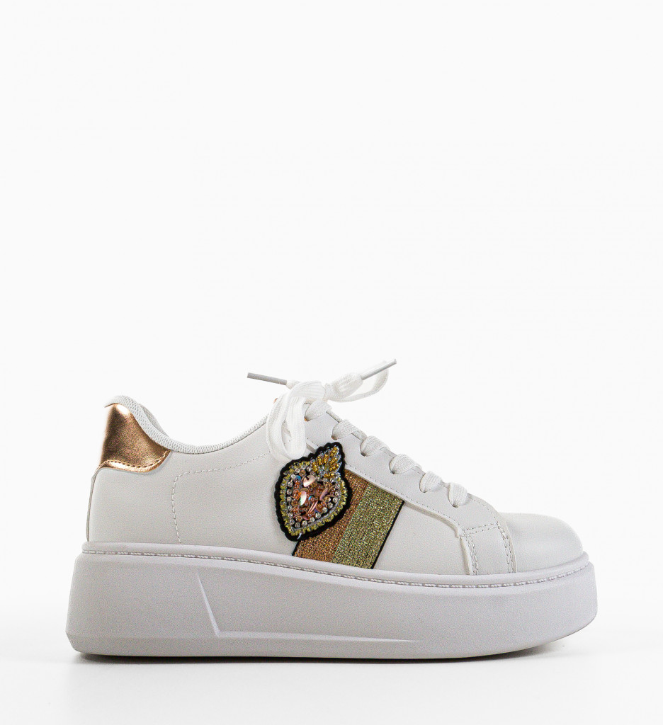 Pantofi Sport Keira Aurii - Stil și Confort - imagine 5