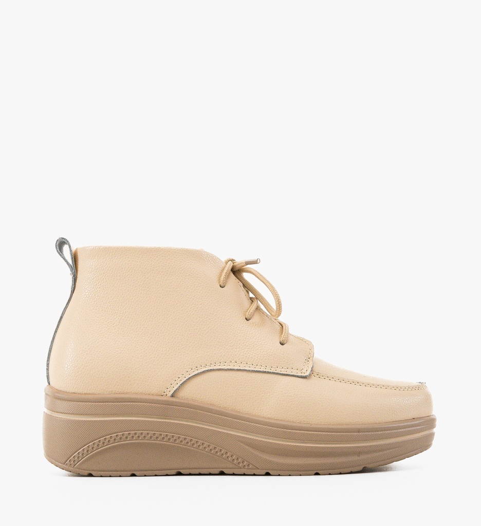 Pantofi Casual Bergamon Bej - Confort și Stil - imagine 5