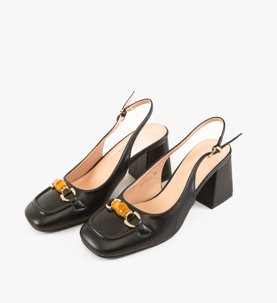 Pantofi Nasee Negri - Eleganță și Stil - imagine 6