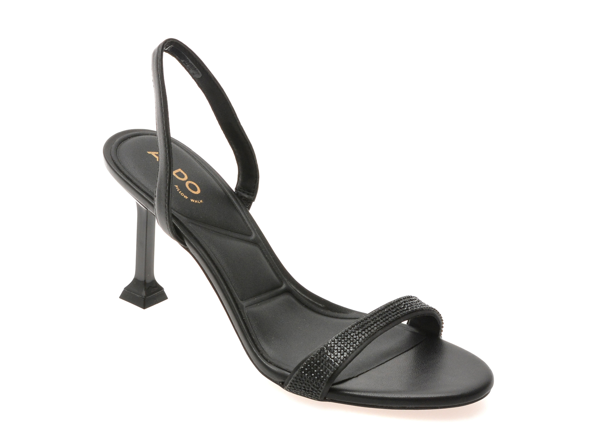 Sandale ALDO RADIANCE negre din piele ecologică